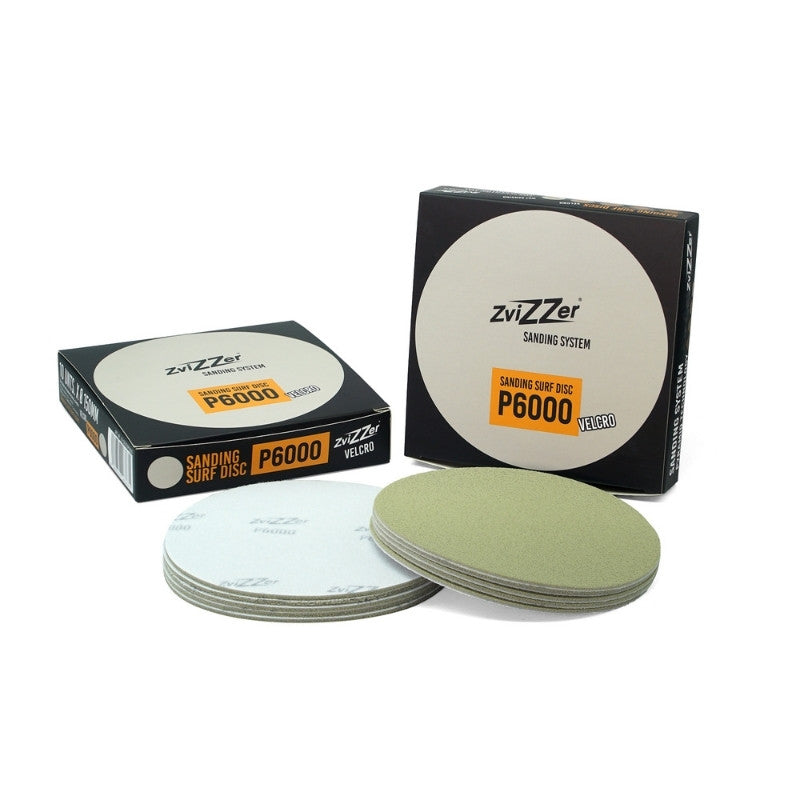 ZVIZZER LIJA DE SUPERFÍCIE 150mm P6000 - 1un.