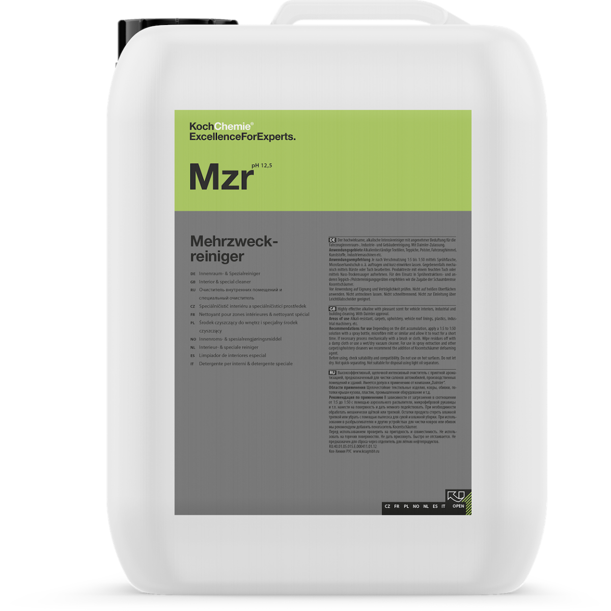 KOCH CHEMIE MZR 11Kg - Limpiador alcalino