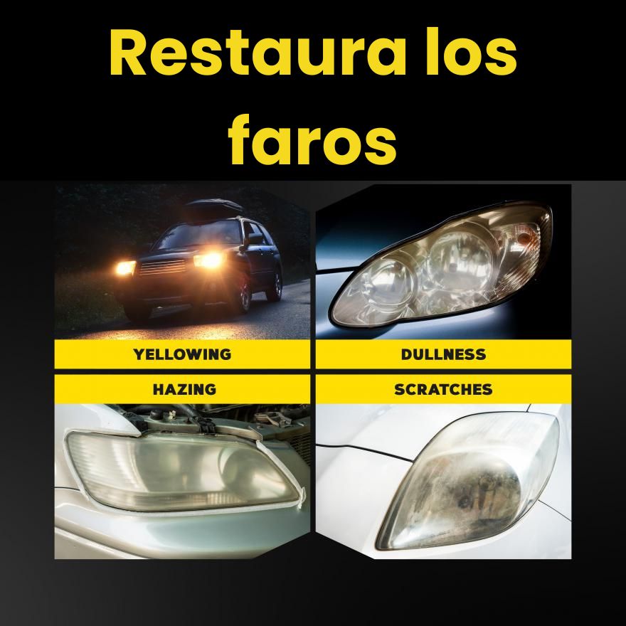 MEGUIAR'S ULTIMATE HEADLIGHT KIT - Kit restauración de faros
