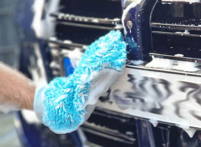 MICROFIBER MADNESS DELIMESH - Guante de lavado