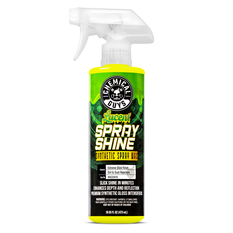 CHEMICAL GUYS LUCENT SPRAY SHINE SPRAY WAX 473ML - Cera rápida