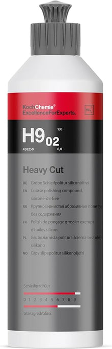 KOCH CHEMIE HEAVY CUT H9.02 250ml - Polimento de corte