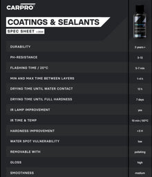 CARPRO DQUARTZ GO 50ml - Recubrimiento cerámico