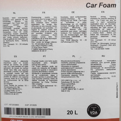 KENOTEK CAR FOAM 20 L