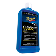 MEGUIAR'S MARINE/RV ONE STEP CLEANER WAX
