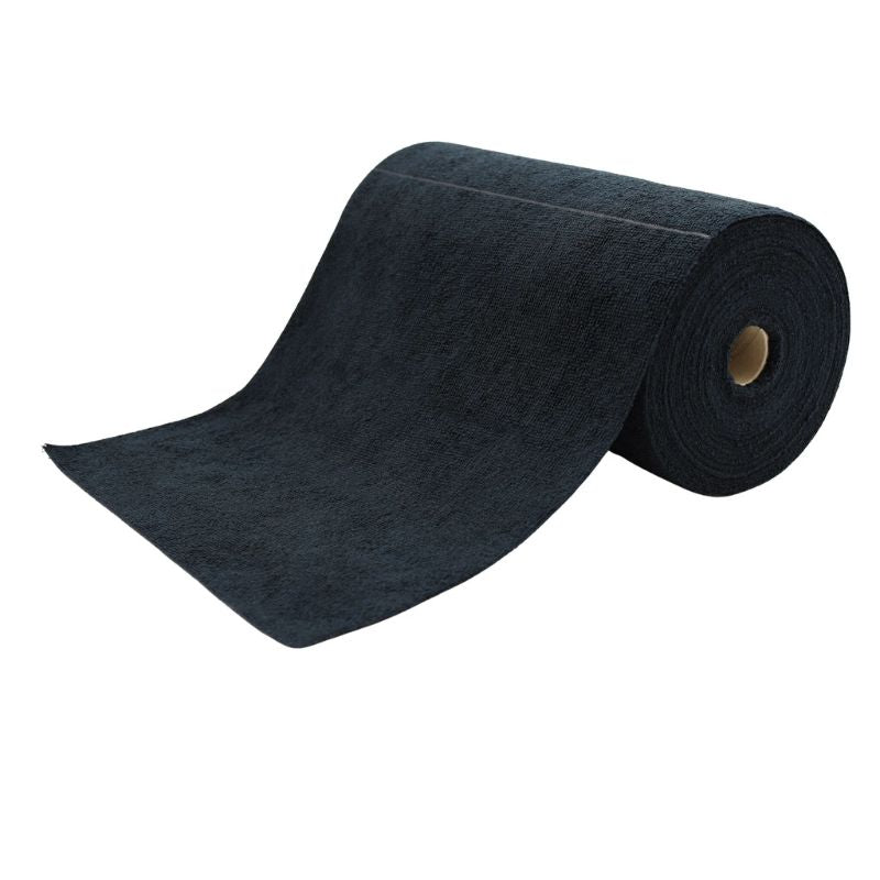 ROLLO 75 MICROFIBRAS 30x30cm NEGRO