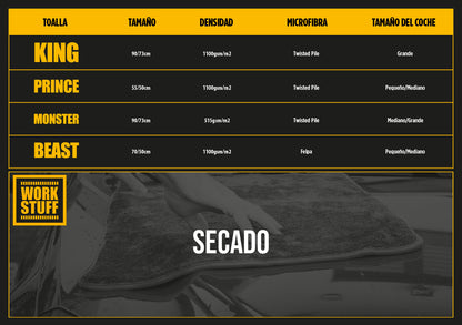 WORK STUFF MONSTER DRYING TOWEL - Toalha de secagem